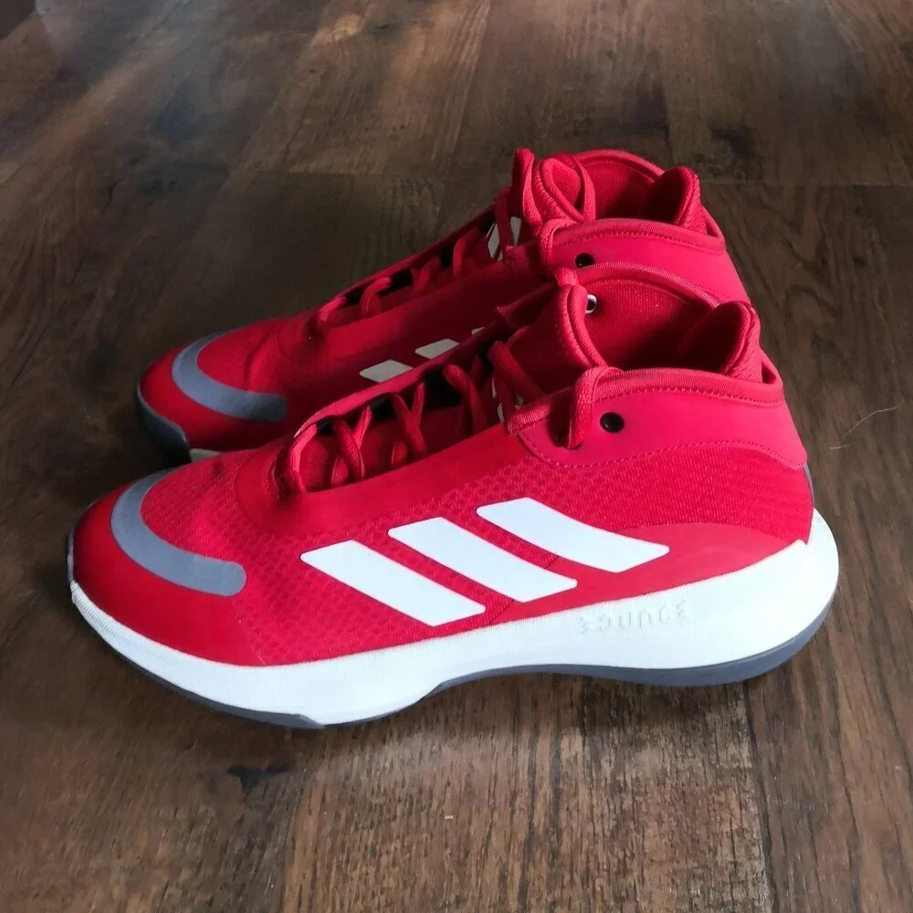 adidas‎ Originals Unisex-Adult Bounce Legends Sneaker Red Size US 8.5/EU 42